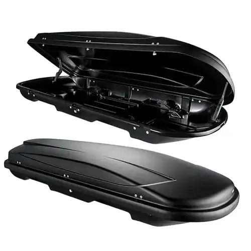Dachbox 400 Liter VDP Autodachbox Xtreme 400 – Schwarz Universal