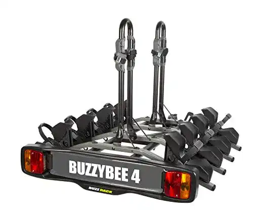 Fahrradträger für Anhängerkupplung für 4 Fahrräder von Buzz Rack