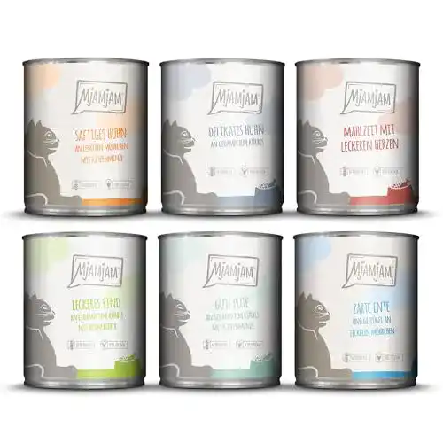 Katzenfutter MjAMjAM, Nassfutter für Katzen, Mixpaket III