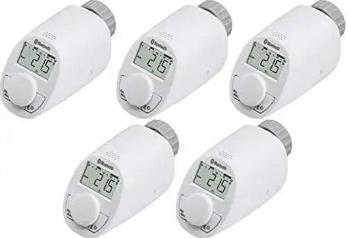 Heizkörperthermostat eqiva 5er Set mit Bluetooth Smart
