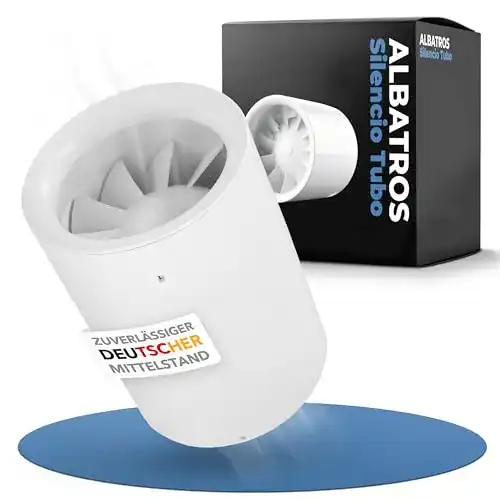 Rohrventilator Albatros Silencio 100mm für effiziente Luftzirkulation