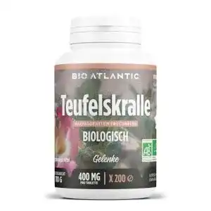 Teufelskralle Bio von Atlantic Bio – 400 mg in 200 Tabletten