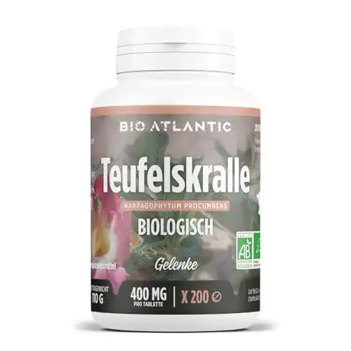 Teufelskralle Bio von Atlantic Bio – 400 mg in 200 Tabletten