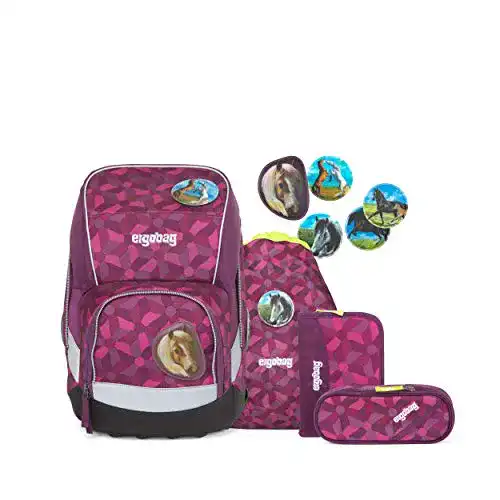 Ergobag Wide Schulranzen-Set 5-teilig für Kinder