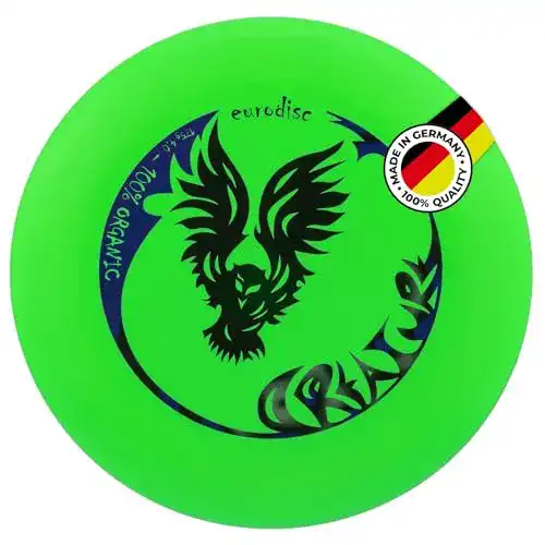 Frisbee Eurodisc 175g 4.0 Organic Ultimate Creature in Neongrün
