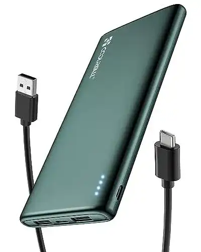 Coolreall Powerbank 10.000 mAh – Externer Akku für Handys