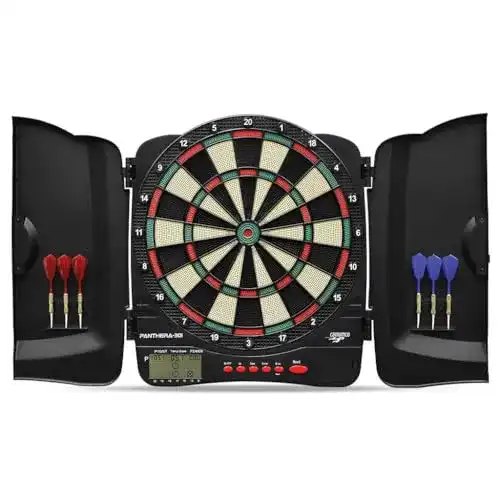 Carromco Elektronische Dartscheibe Panthera-301 für 1-8 Spieler