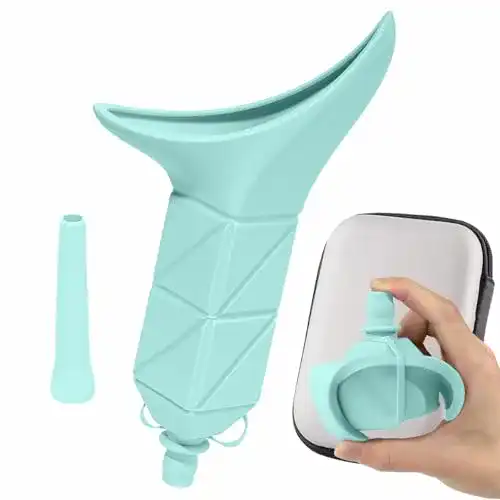 Urinierhilfe für Frauen – Hieerbus Urinella, Faltbares Urinal aus Silikon