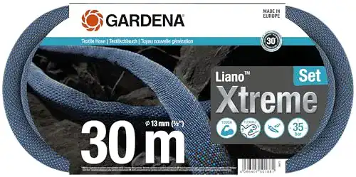 Gardena Liano Xtreme Gartenschlauch 1/2 Zoll, 30m Set