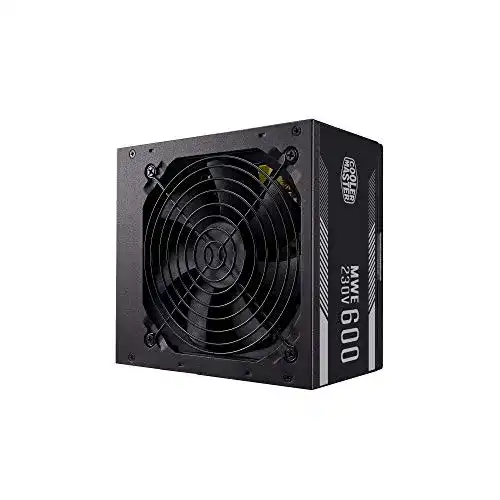 600 Watt Cooler Master MWE 600 White 230V V2 Netzteil