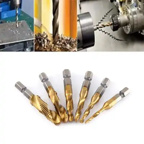 6-teiliges Gewindebohrer-Set von Zunate aus HSS