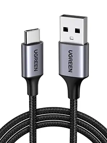 UGREEN USB-C Ladekabel mit Nylonummantelung für verschiedene Geräte