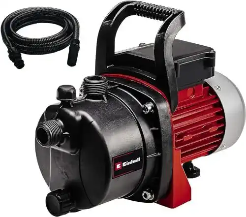 Einhell Gartenpumpe GC-GP 6538 mit Saugschlauch und Überlastschutz
