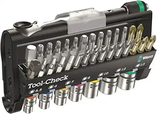Wera Tool-Check 1 SB 38-teiliges Werkzeug-Set