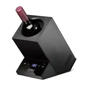 Weinkühler Caso WineCase One Black für eine Flasche