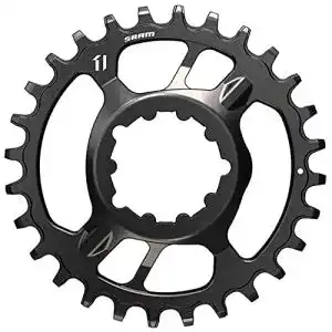 Kettenblatt Sram X-Sync 28T für Mountainbikes, schwarz, 3mm Offset