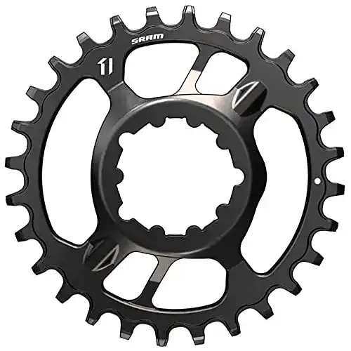 Kettenblatt Sram X-Sync 28T für Mountainbikes, schwarz, 3mm Offset