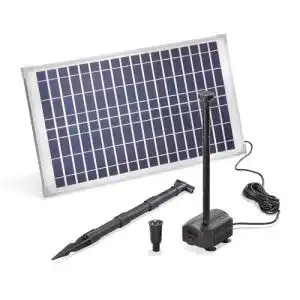 Esotec Solar Teichpumpe mit 25 Watt Solarmodul für Teiche und Brunnen