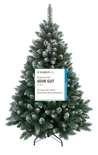 Künstlicher Weihnachtsbaum RS Trade HXT 15013 mit Schnee, 120 cm