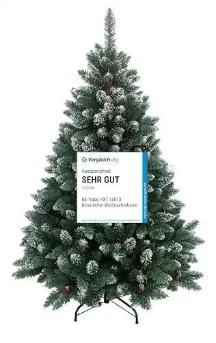 Künstlicher Weihnachtsbaum RS Trade HXT 15013 mit Schnee, 120 cm