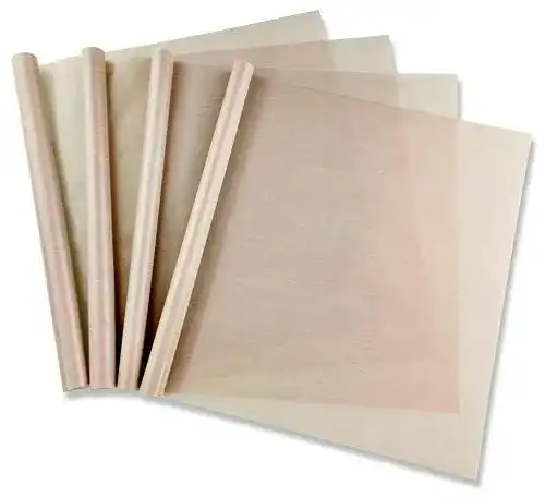 Dauerbackfolie Pritogo 4er-Set Teflon braun 32 x 46 cm hitzebeständig