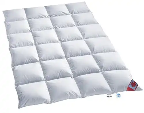 Daunendecke Polaris Schäfer für den Winter, Bettüberwurf und Bettdecke