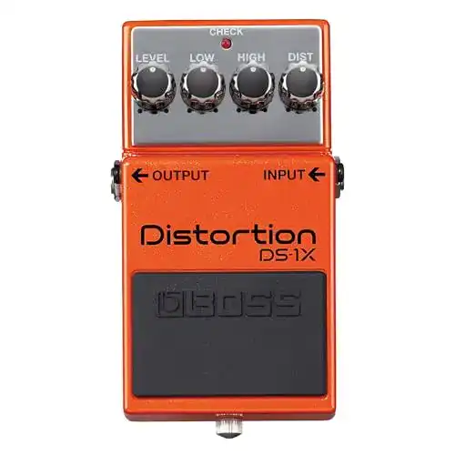 Distortion-Pedal BOSS DS-1X mit MDP-Technologie für Gitarren