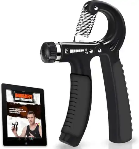 Handtrainer A5 Fitness Unterarmtrainer 5-60 kg verstellbar