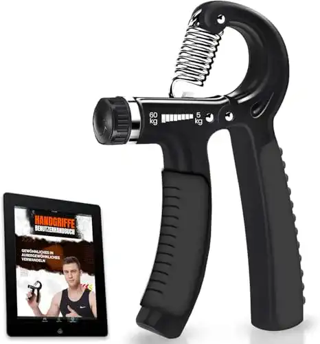 Handtrainer A5 Fitness Unterarmtrainer 5-60 kg verstellbar