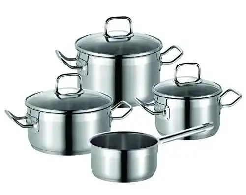 Schulte-Ufer Edelstahl Kochtopf Set im Vergleich