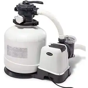 Intex Filterpumpe 3200 GPH Sandfilterpumpe mit RCD (220-240 Volt)