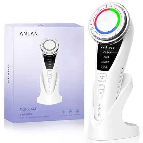 Ultraschallgerät Gesicht ANLAN Face Massager 5in1 für Hautpflege