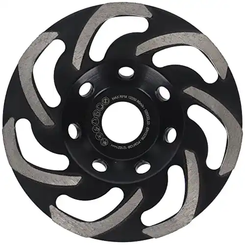 Diamant-Schleiftopf Prodiamant 125mm ST10 mit grober Körnung