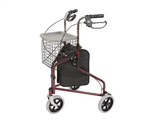 Wohnungsrollator Drive Medical Deltagehrad Tri Walker für Innen und Außen
