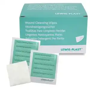 Desinfektionstücher Lewis-Plast Premium einzeln verpackt