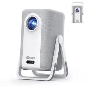 WiFi Mini Beamer Isinbox 4K mit Smart TV und Dolby Audio