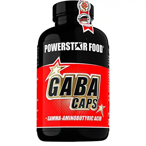 Gaba Powerstar Food Kapseln mit 750mg Gamma-Aminobuttersäure