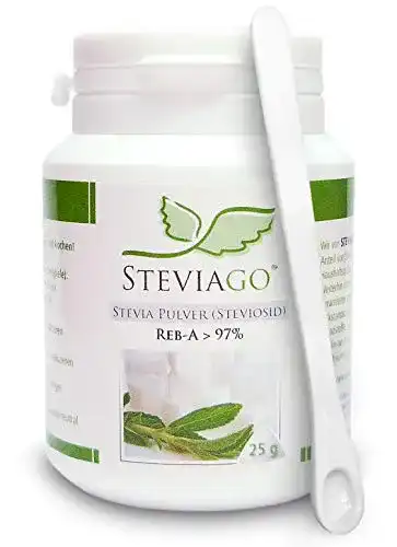 Stevia Pulver von STEVIAGO – Zuckerersatz ohne Füllstoffe