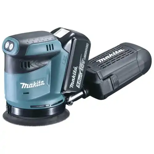 Akku Exzenterschleifer Makita DBO180RTJ im Vergleich
