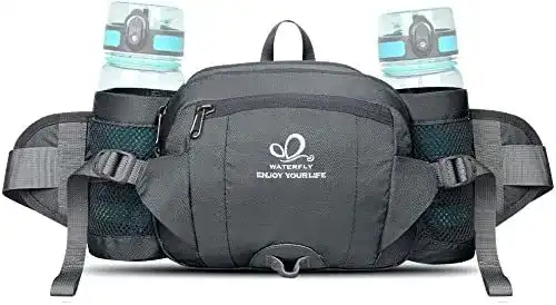 Wasserdichte Bauchtasche mit Flaschenhalter für Outdoor-Aktivitäten