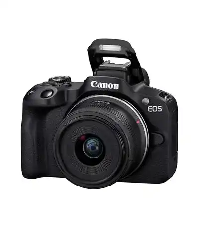 Canon EOS R50 Systemkamera mit RF-S 18-45 IS STM Objektiv im Vergleich