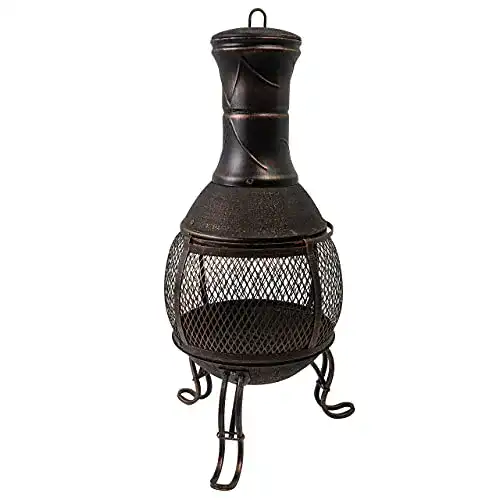 Terrassenofen Activa Feuerstelle Mexiko Feuerschale für Garten und Terrasse