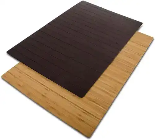 Bambusteppich casa pura Badezimmermatte 60×90 cm aus Bambus