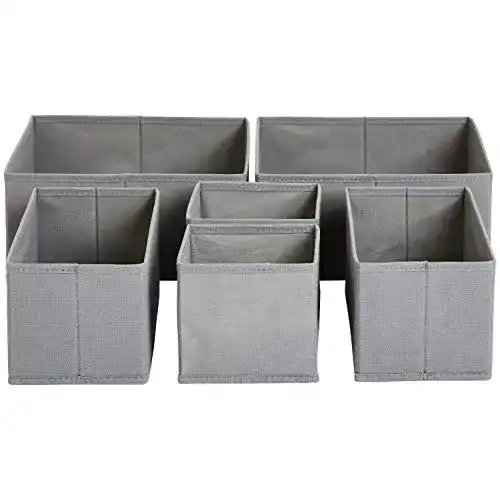 Faltbox von Amazon Basics für Schubladen-Organisation
