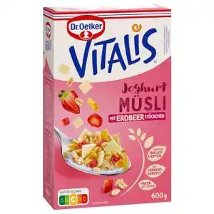 Vitalis Joghurtmüsli von Dr. Oetker für ein gesundes Frühstück