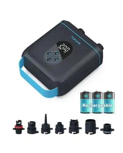 Elektrische SUP-Pumpe TOPUMP TPS260 20PSI Wiederaufladbar
