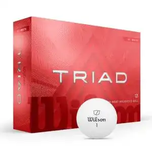 Wilson Triad Golfbälle im 12er-Pack mit Urethan-Oberfläche und hohem MOI-Design