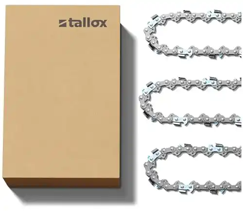 Sägekette Tallox 3 N 3/8″ 1,3 mm 57 TG 40 cm Schwert Kompatibel