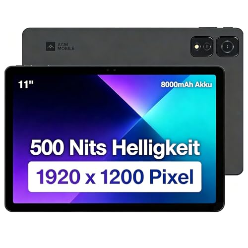 Agm PAD T2 Android Tablet bis 400 Euro mit 14,11 Zoll FHD-Display