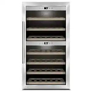 Weinkühlschrank mit 2 Zonen Caso WineComfort 660 Smart